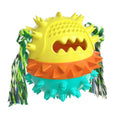 Dog Toy Rubber Ball Chew Dispenser