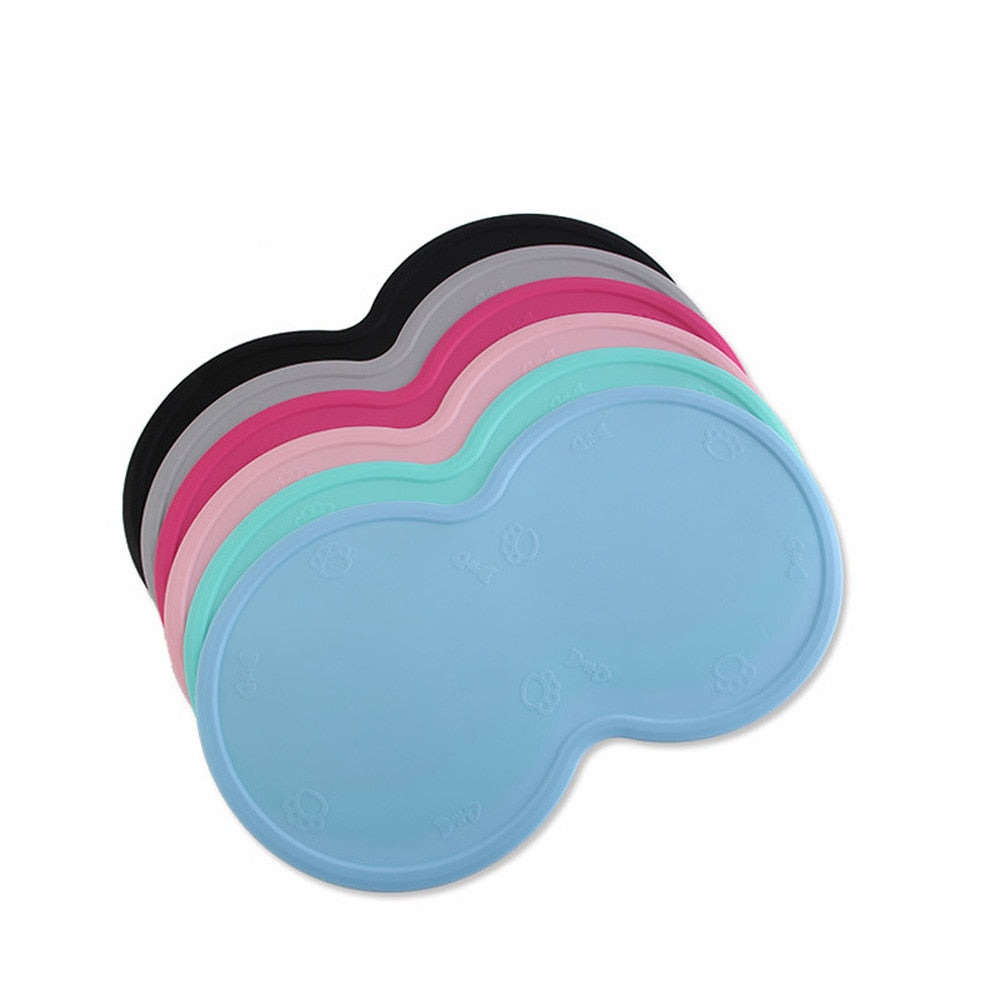 Cloud Shape Silicone Pet Feeding Mat
