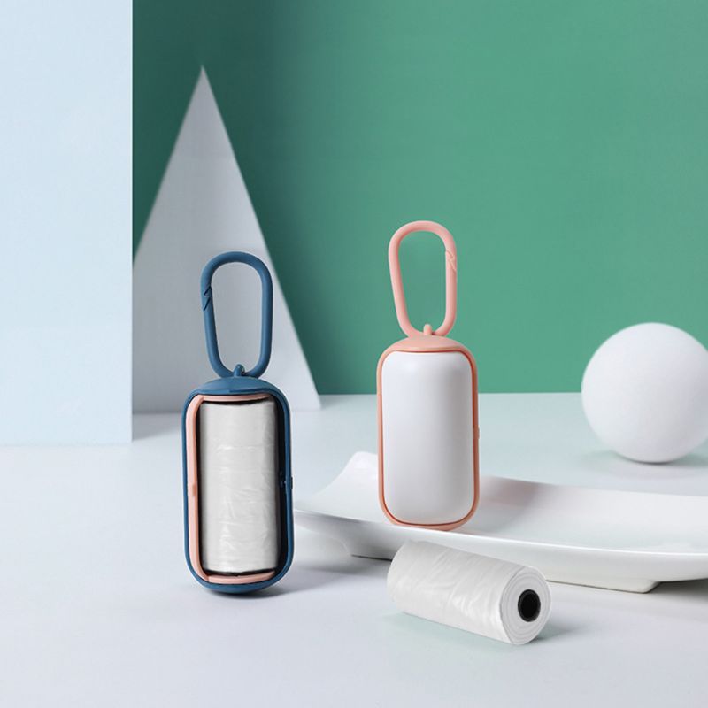 Poop Bag Dispenser with 15 Bags