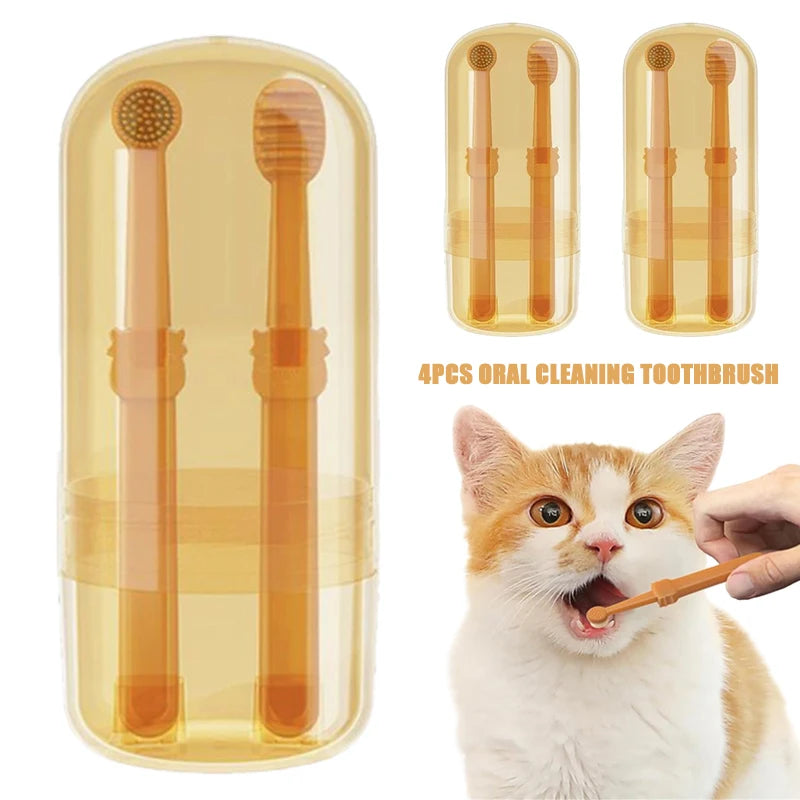 Dog & Cat Silicone Toothbrush Kit
