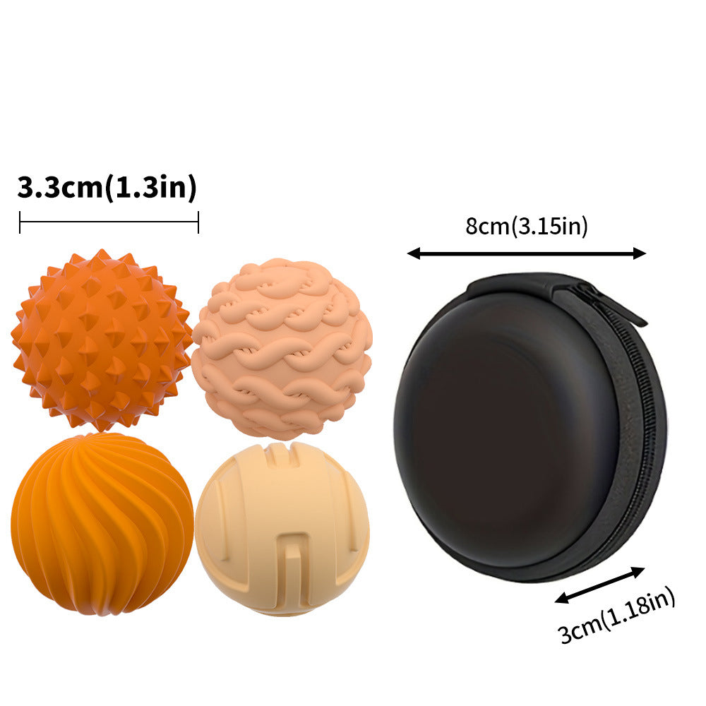 Silicone Magnetic Sensory Puzzle Ball Toy