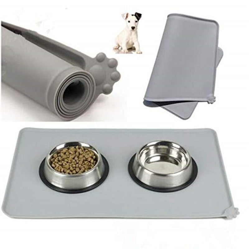 Silicone Pet Food & Water Bowl Mat