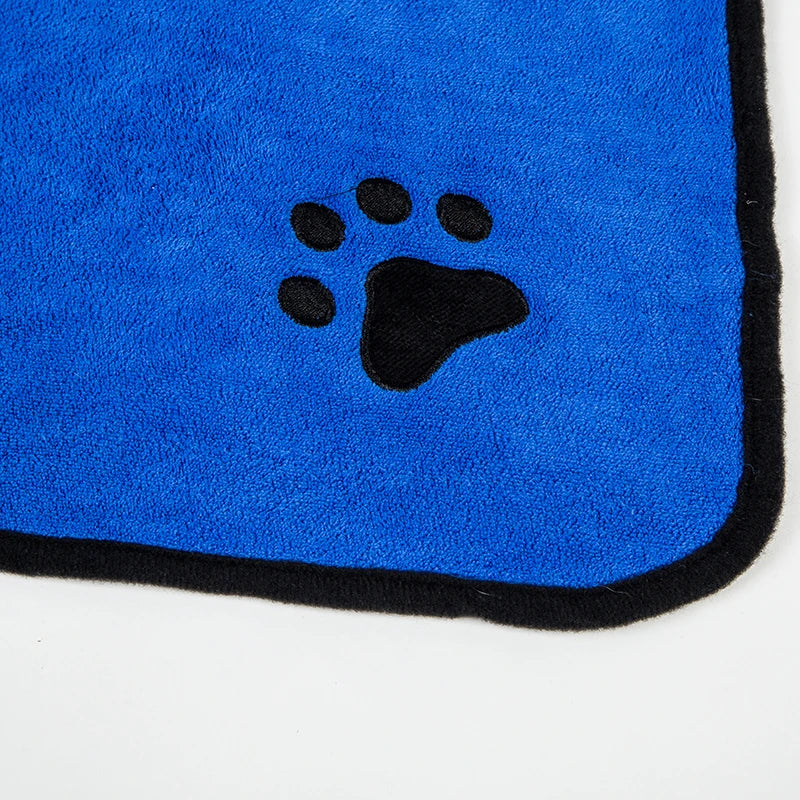 Super Absorbent Dog Bath Towel Robe