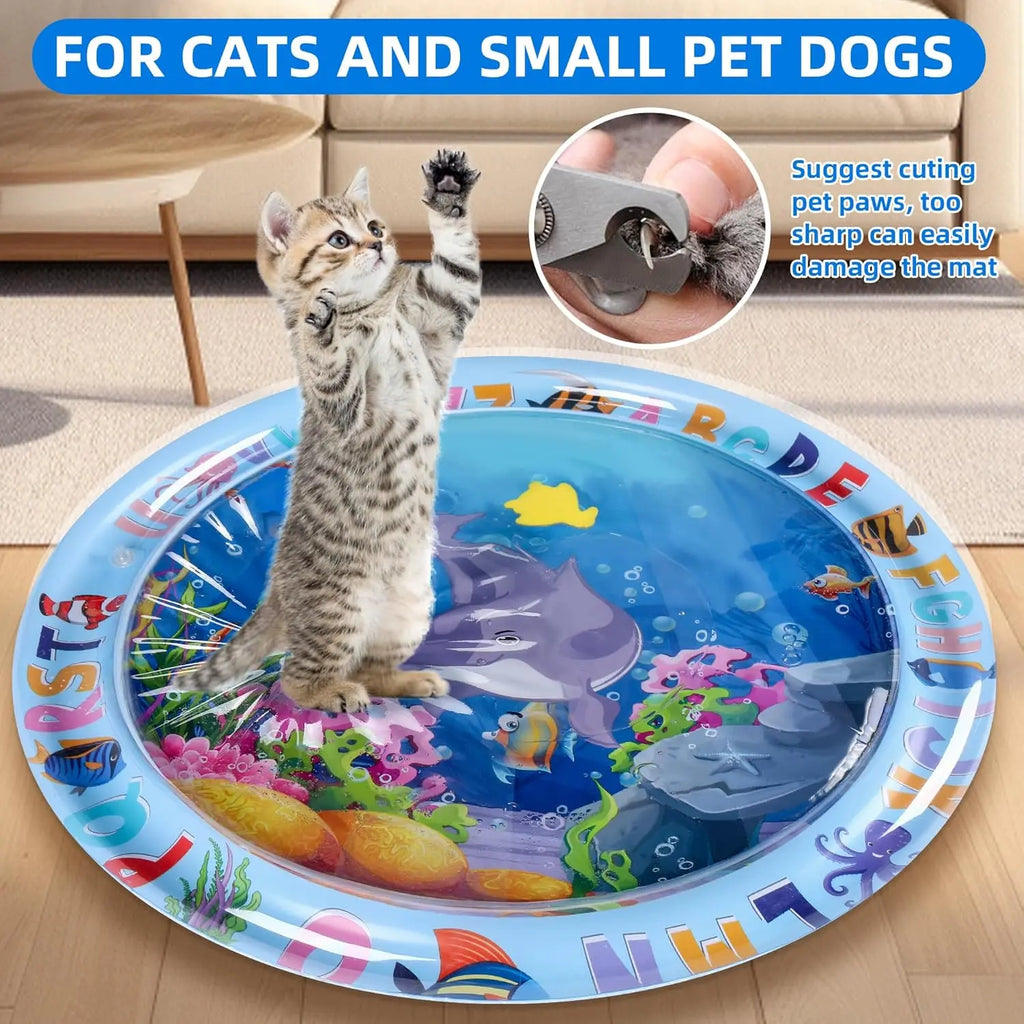 Water Sensory Play Mat for Cats & Dogs